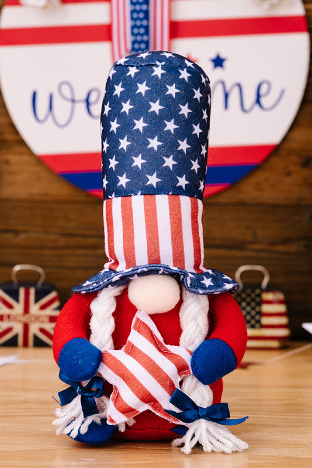 Independence Day Decor Gnomes 2-Pack