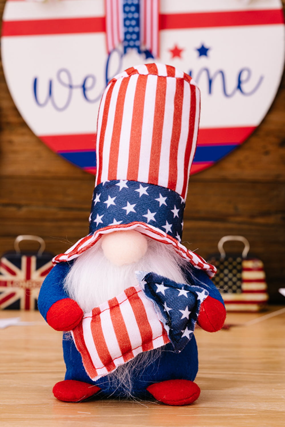 Independence Day Decor Gnomes 2-Pack