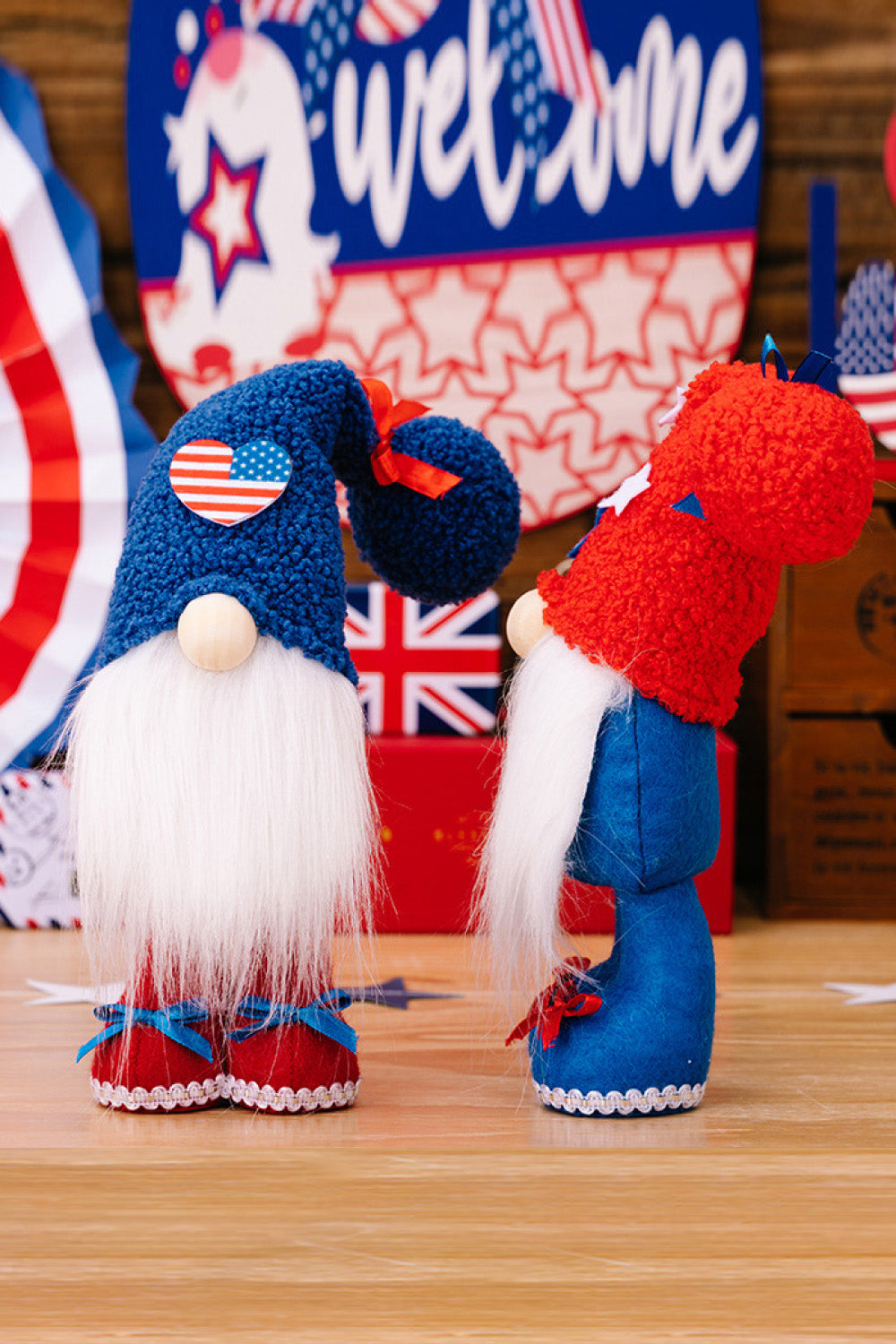 Independence Day Knit Beard Gnomes 2-Pack