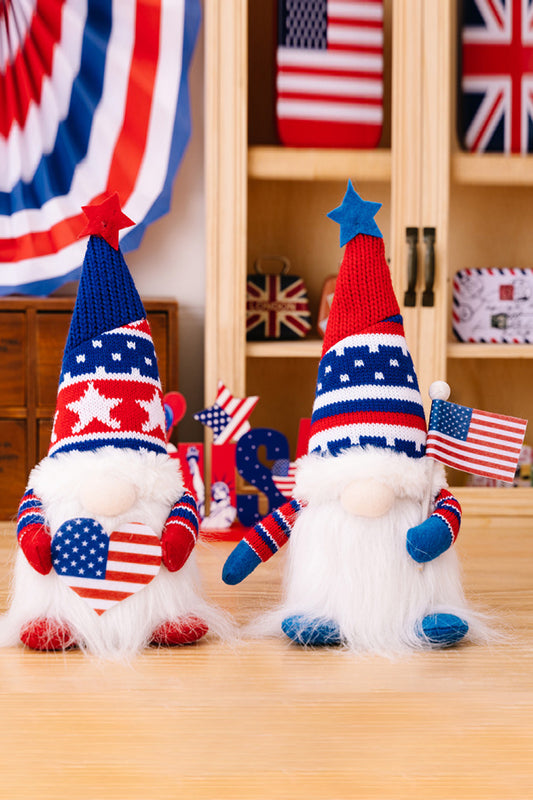 Independence Day Knit Decor Gnomes 2-Pack