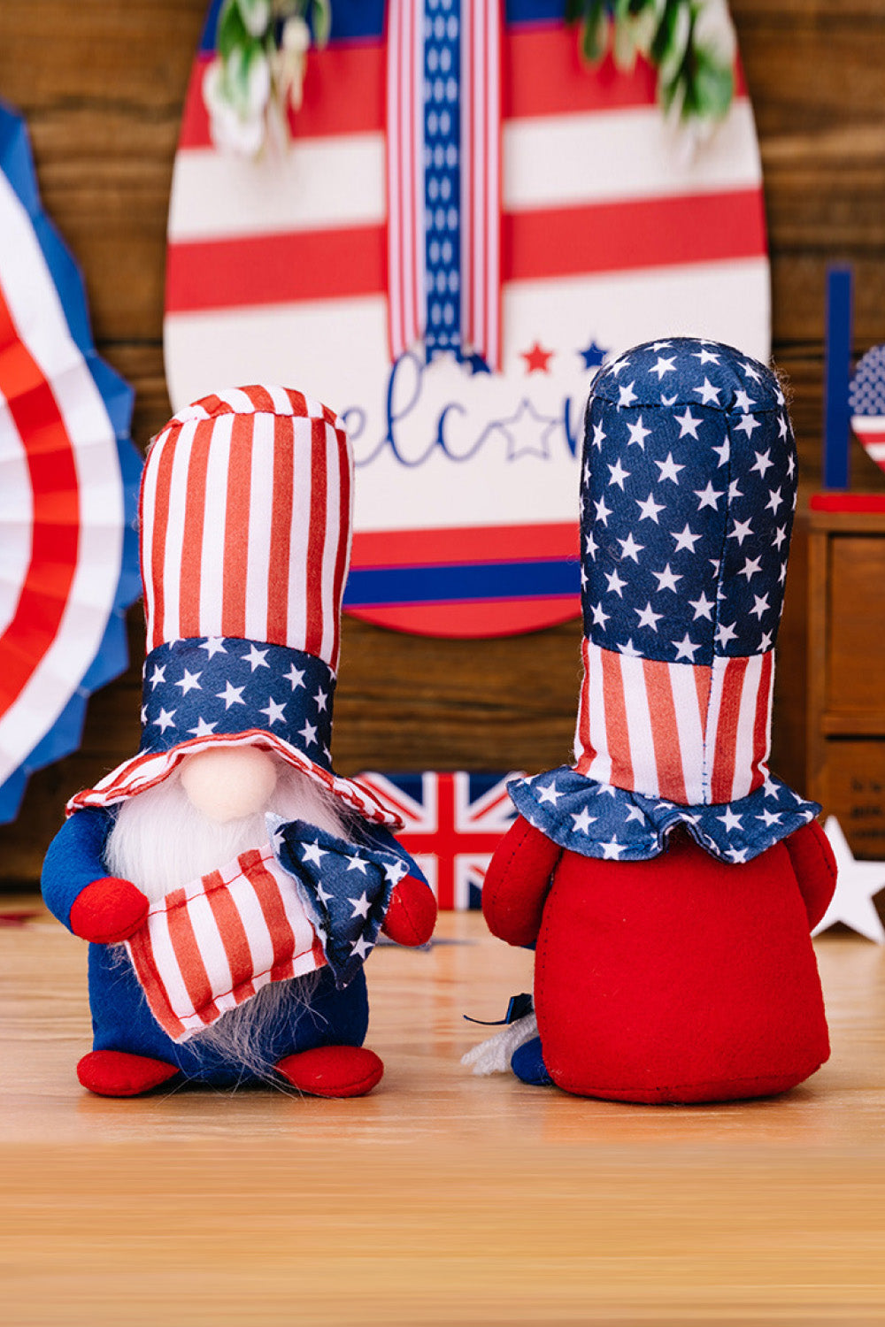 Independence Day Decor Gnomes 2-Pack