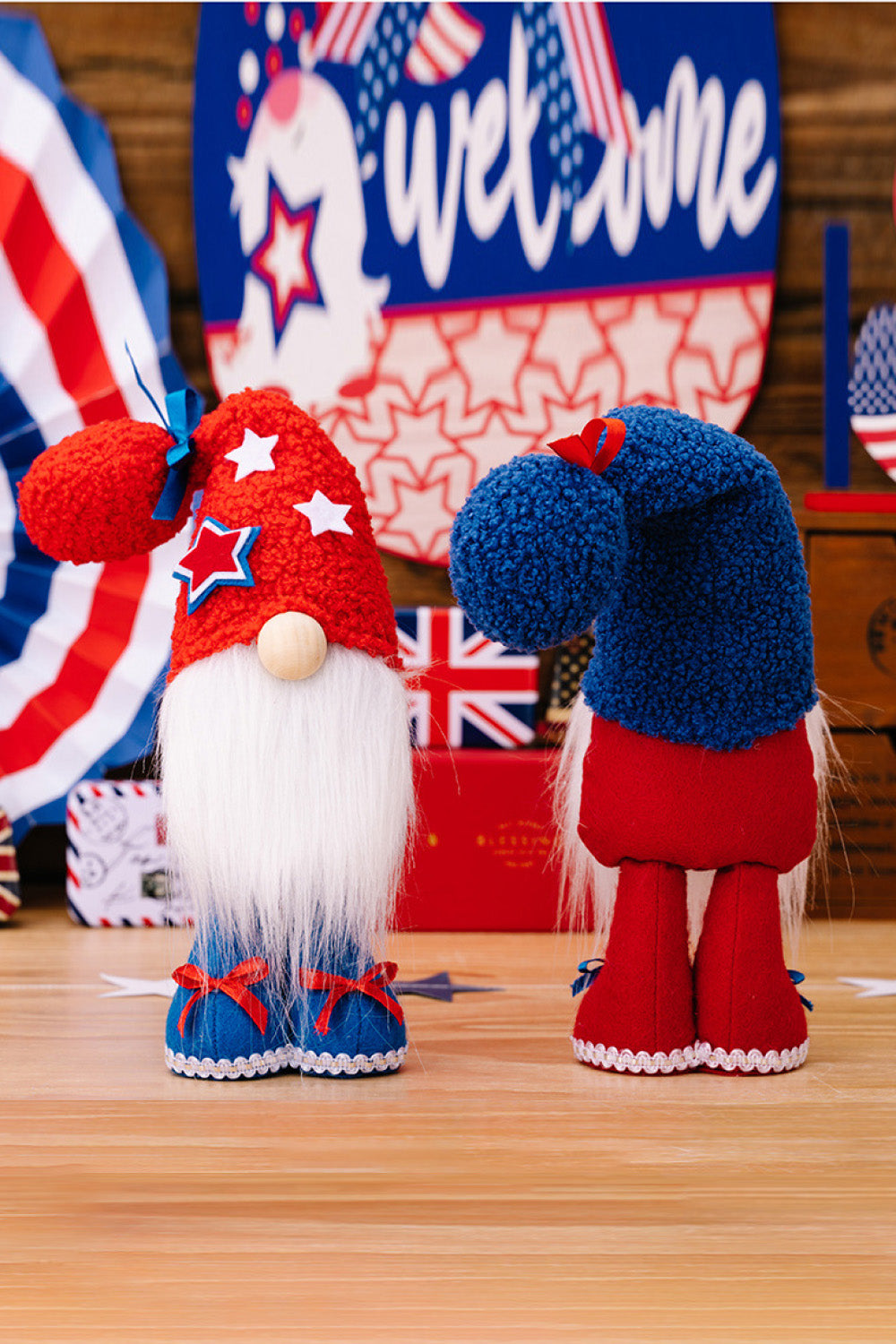 Independence Day Knit Beard Gnomes 2-Pack