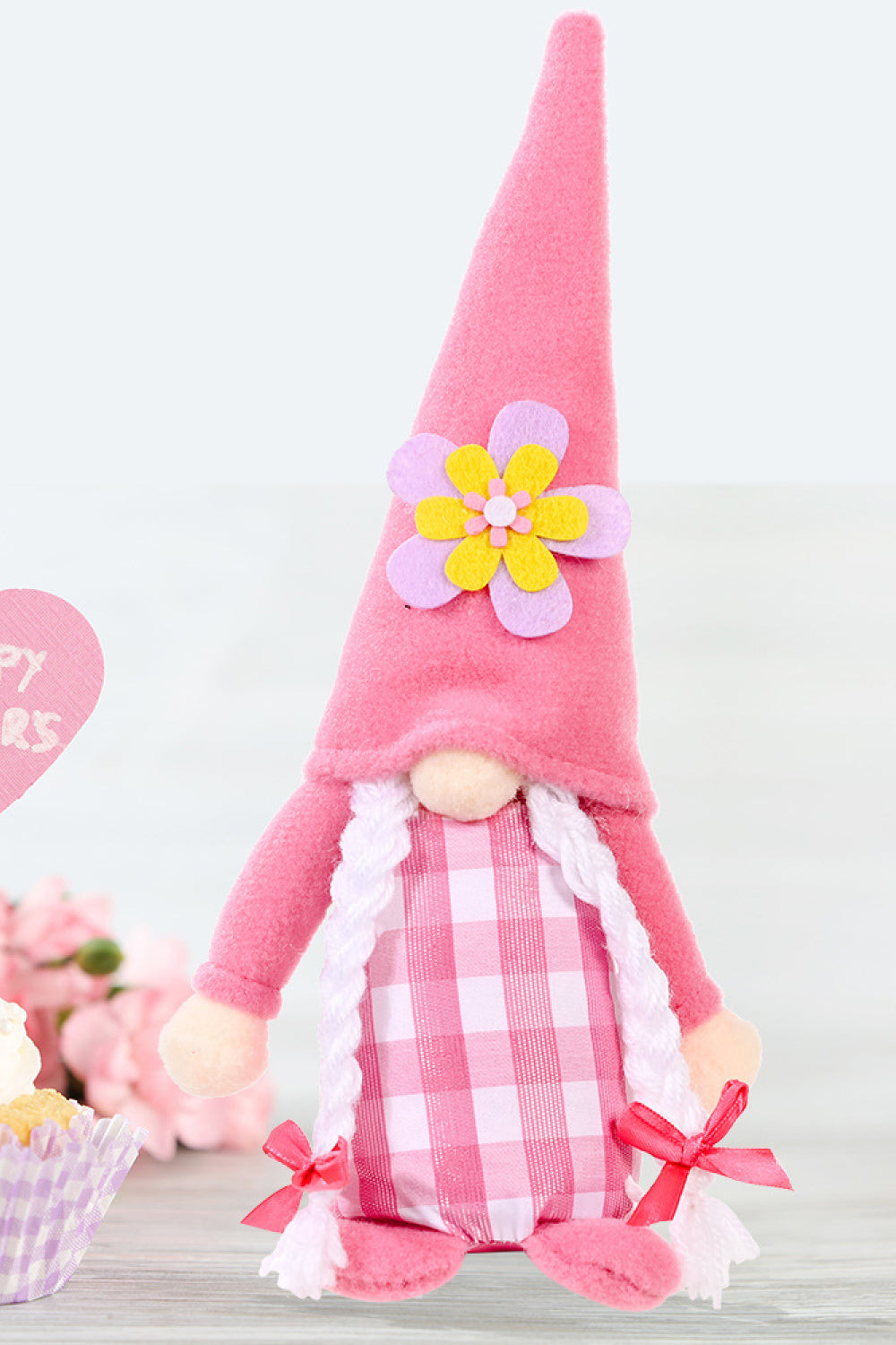 Mother's Day Pointed Hat Faceless Gnomes 2-Pack